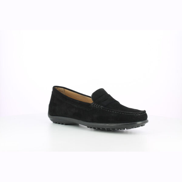 WINTER LOAFER-CAMOSCIO-BLACK - immagine 7