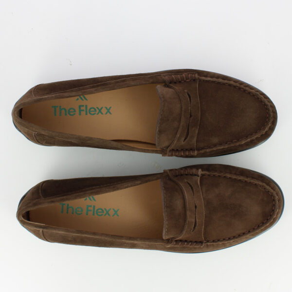 WINTER LOAFER-CAMOSCIO-MORO - immagine 2