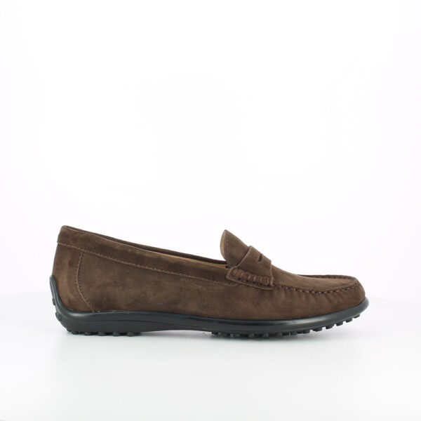 WINTER LOAFER-CAMOSCIO-MORO - immagine 4