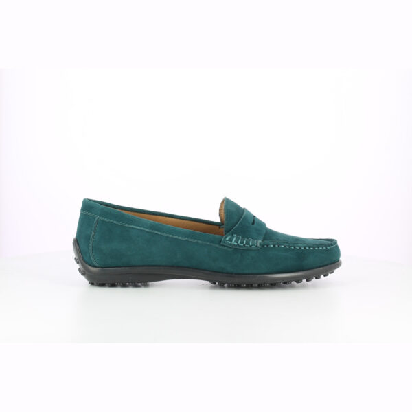 WINTER LOAFER-CAMOSCIO-PETROL - immagine 4