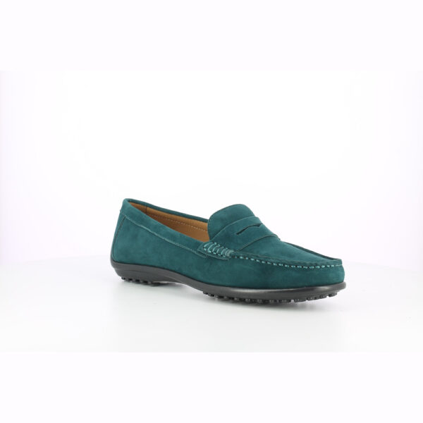 WINTER LOAFER-CAMOSCIO-PETROL - immagine 7