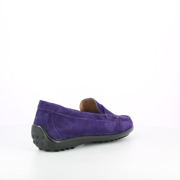 WINTER LOAFER-CAMOSCIO-PURPLE - immagine 5