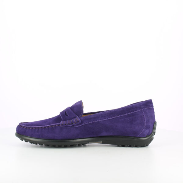 WINTER LOAFER-CAMOSCIO-PURPLE - immagine 6