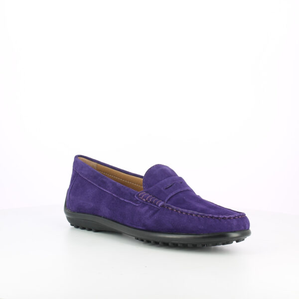 WINTER LOAFER-CAMOSCIO-PURPLE - immagine 7