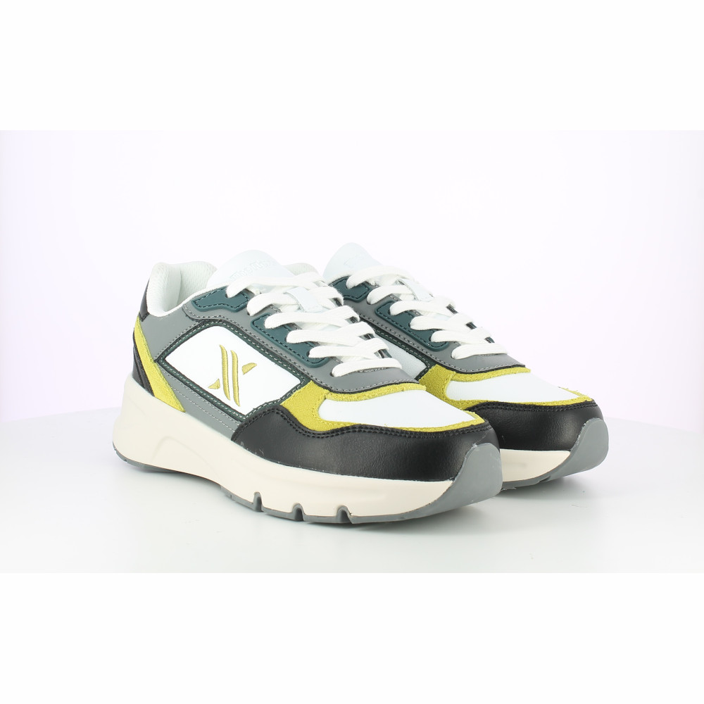 IRENE-SOFTY/SUEDE MIX-BLACK/CEDRO/PETROL