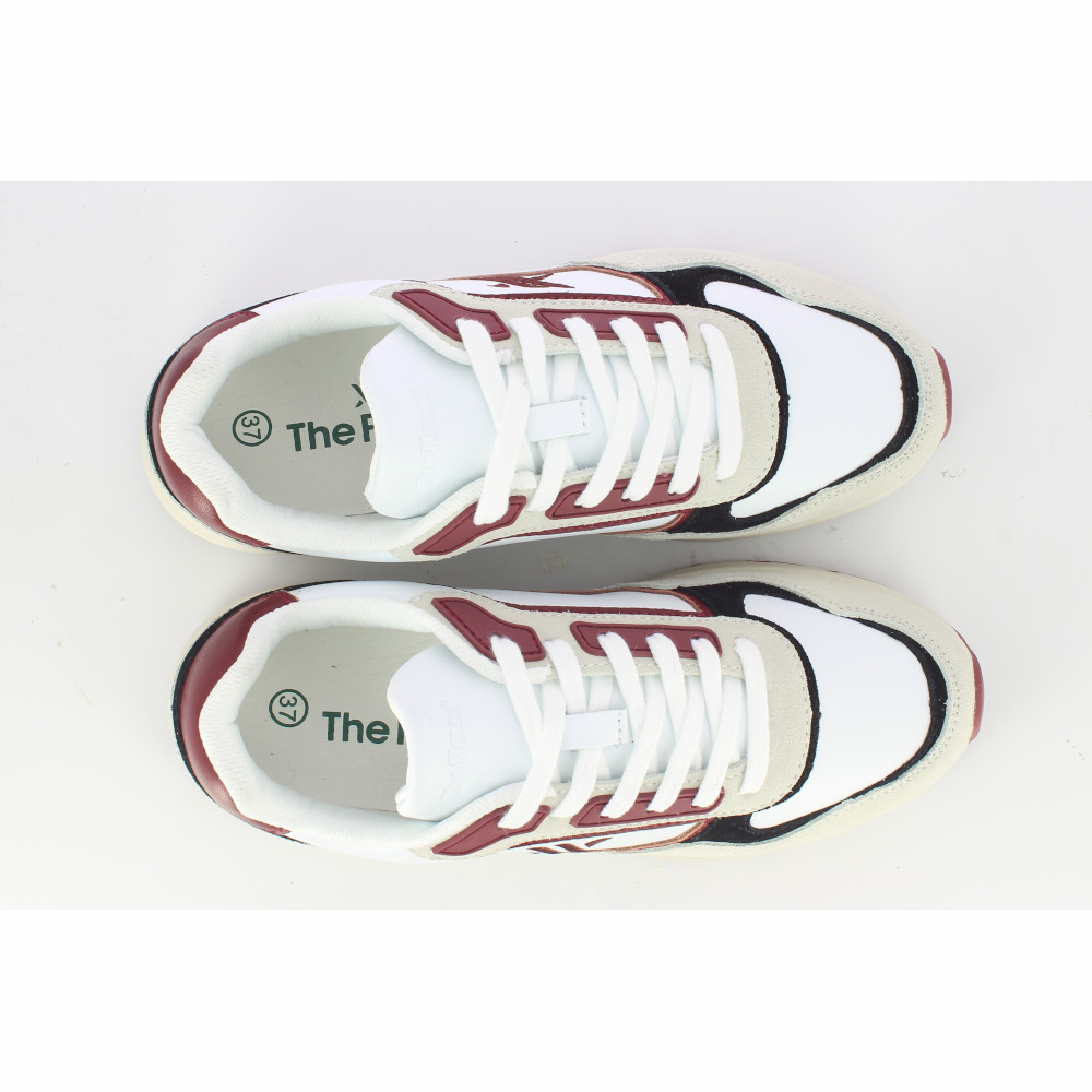 IRENE-SUEDE MIX-CIPRIA/BLACK/BURGUNDY - immagine 2