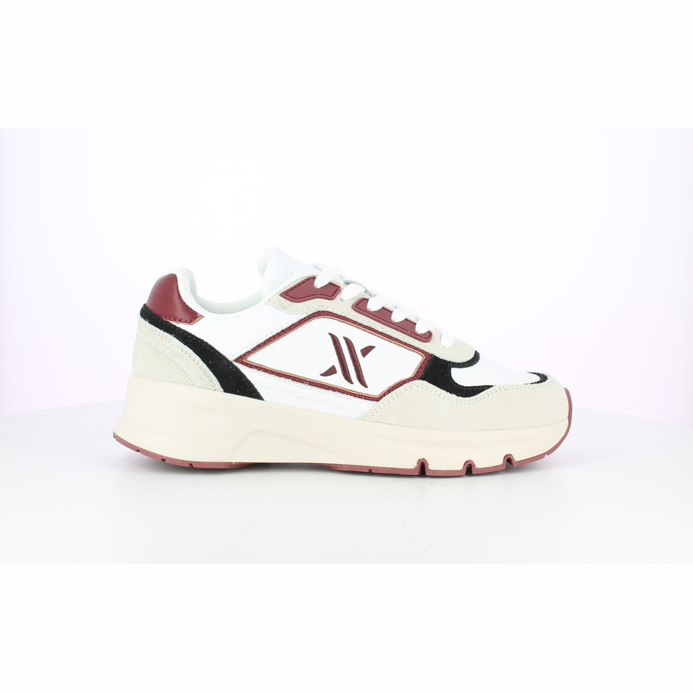 IRENE-SUEDE MIX-CIPRIA/BLACK/BURGUNDY - immagine 4