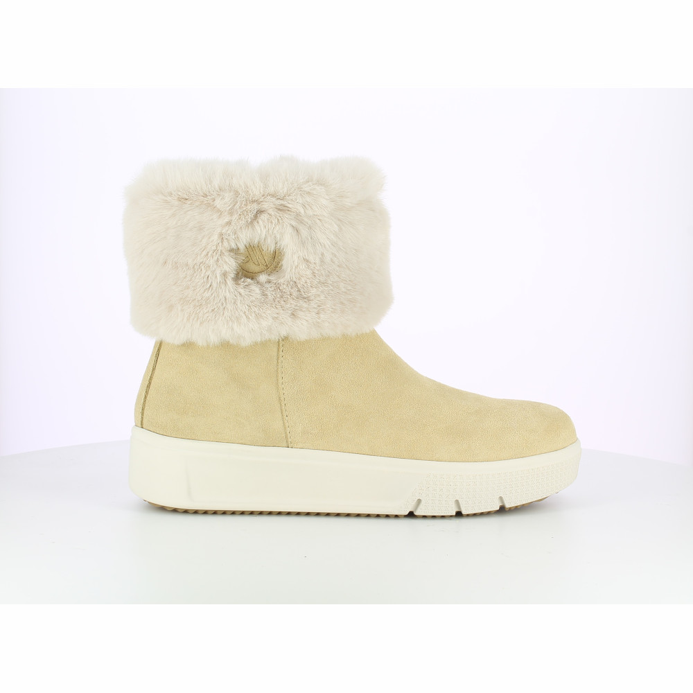 VIOLA FUR-SUEDE/FUR-COGNAC/COGNAC - immagine 4