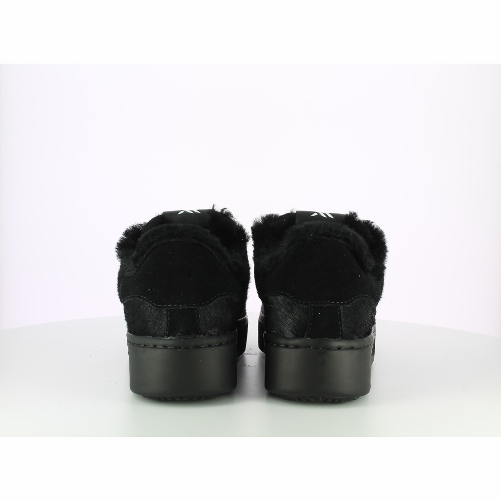 VALENTINA FUR-SUEDE/CAVALLINO-BLACK/BLACK - immagine 3