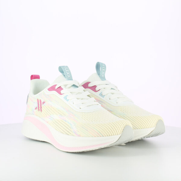 CYNTHIA-FLYNET/TPU-WHITE/FUXIA