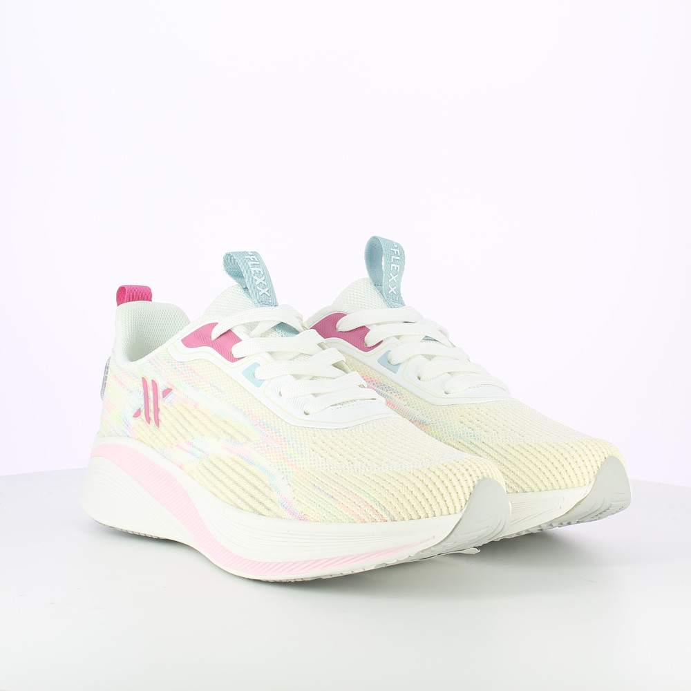 CYNTHIA-FLYNET/TPU-WHITE/FUXIA