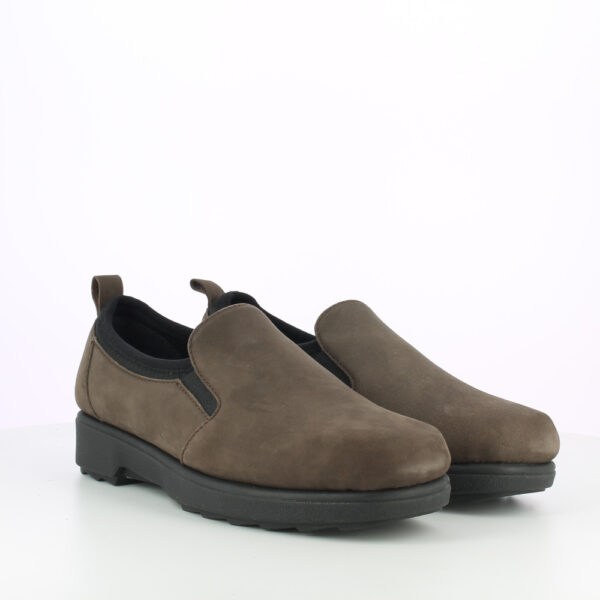 IDRIL-NUBUCK/LYCRA-FONDENTE/BLACK
